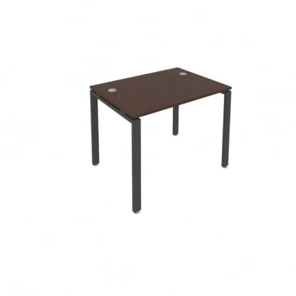 Стол письменный МЕТАЛ СЙСТЕМ Б.СП-1 Венге/Антрацит / METAL SYSTEM_0
