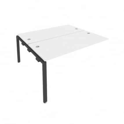 Проходной наборный элемент рабочей станции Метал Сйстем Б.ПРС-СП-2.4 Белый/Антрацит / Metal System_0