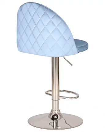 Стул барный ДОБРИН МИЛАНА Пудрово-голубой велюр МДЖ9-74 / DOBRIN MILANA MJ9-74_3
