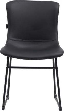 Кресло для посетителей Еверпроф Експо CФ Экокожа Черный / Everprof Expo CF_3