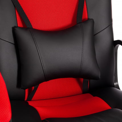 Кресло ДРИВЕР (22) кож/зам/ткань, черный/красный, 36-6/ТВ-08 / DRIVER 36-6/TW-08_8