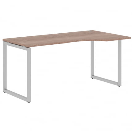 Стол письменный правый КСТЕН-К КСКCЕТ 169 Р Дуб Сонома Алюминий / XTEN-Q XQCET R_0