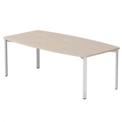 Стол переговорный Еверпроф ЕВО 254С023 Дуб Соната Белый / Everprof EVO 254S023_0