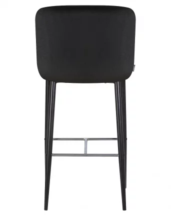 Стул барный ДОБРИН CХРИСТИАН 75 Черный велюр В108-77 / DOBRIN CHRISTIAN V108-77_4
