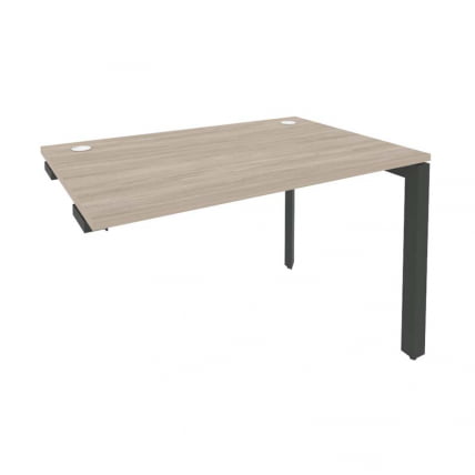 Стол-приставка на П-образном м/к к опорным элементам ОНИКС О.МП-СПР-2.8 Дуб Аттик/Антрацит / ONIX O.MP-SPR-2.8_0