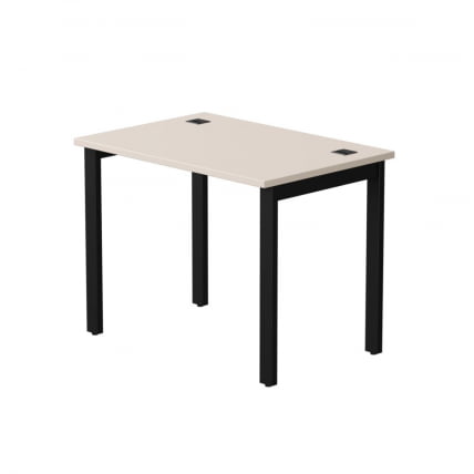 Стол прямой на металлокаркасе, опоры 45 гр Еверпроф ЕВО 254С001 Кашемир Черный / Everprof EVO 254S001_0