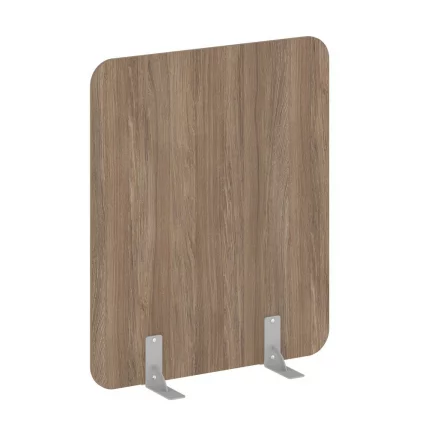 Перегородки на металлических опорах на фетровых подпятниках Р-лине ДП.Ф-100-120 Дуб Аризона / R-line DP.F-100-120_0