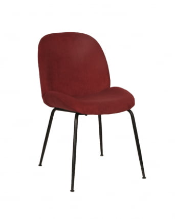 Стул Беетле велюр Красный / Beetle_0