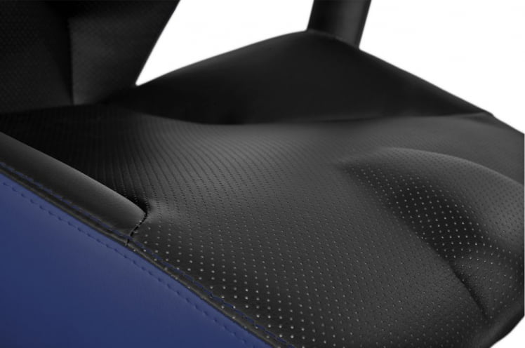 Геймерское кресло ВАРП Зе Синий/черный / WARP Ze_10