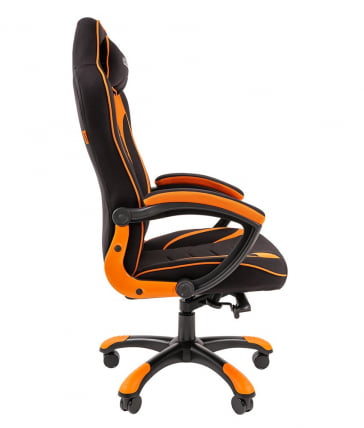 Кресло геймерское CХАИРМАН ГАМЕ 28 Оранжевый-черный / CHAIRMAN GAME_2