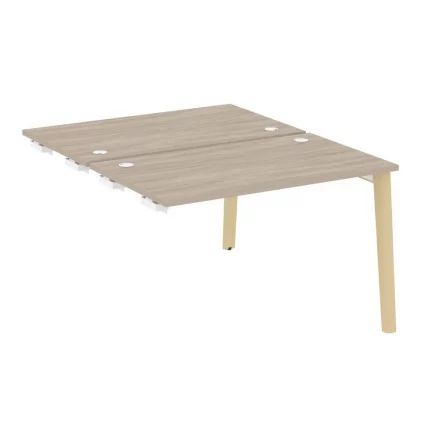 Стол-приставка двойной к опорным элементам ОНИКС ВООД ОВ.Д.СПР-2.7 Дуб Аттик/Светлый / ONIX WOOD OW.D.SPR-2.7_0