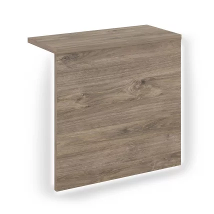 Накладка с подсветкой прямая высокая для О.Р-Ф.МП.В-118 ОНИКС О.Р-НП.В-118.1.С Тиквуд Темный / О.R-F.MP.V-118 ONIX О.R-NP.V-118.1.S_0