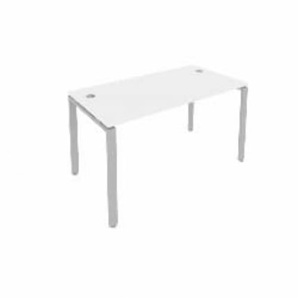 Стол письменный МЕТАЛ СЙСТЕМ Б.СП-3 Белый/Серый / METAL SYSTEM_0