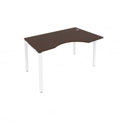 Стол письменный МЕТАЛ СЙСТЕМ Б.СА-2 Пр Венге/Белый / METAL SYSTEM_0