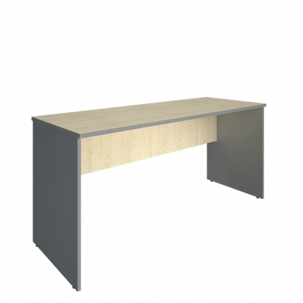 Стол письменный Рива А.СП-4.1 Клен/Металлик / Riva_0