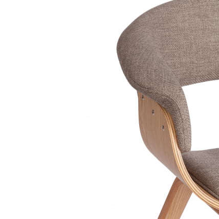 Стул ВИМТА (мод.8021) дерево / ткань, 69х56х77 см, натуральный/бежевый, Аимкаса 5 / VIMTA (mod.8021) Aimcasa_8
