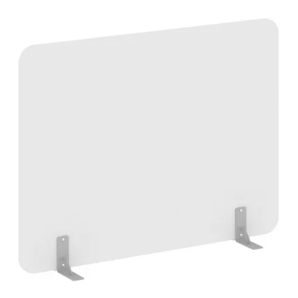 Перегородки на металлических опорах на фетровых подпятниках Р-лине ДП.Ф-160-120 Белый / R-line DP.F-160-120_0