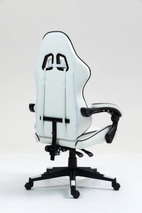 Кресло спортивное ТопЧаирс Шадов бело-черный / TopChairs Shadow_6
