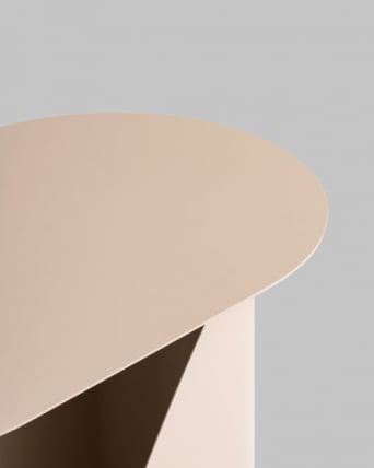 Журнальный столик Йваине металл бежевый / Yvaine_6