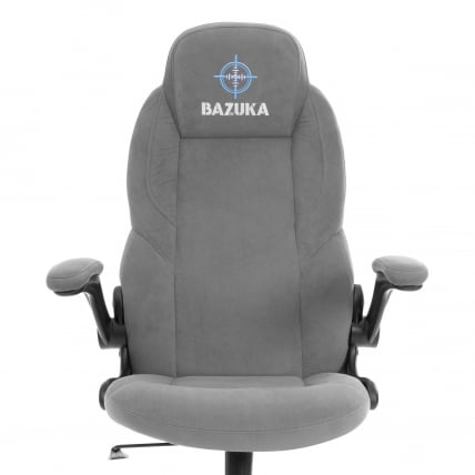 Кресло геймерское БАЗУКА металБЛ велюр, серый, 29 / BAZUKA metalBL_5