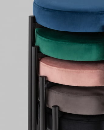 Табурет Рио велюр Зеленый_6