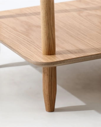 Журнальный столик Стифф 40кс40 Светлое дерево / Stiff 40x40_4