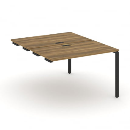 Двойной стол-приставка к опорным тумбам/шкафам CОНCЕПТ CН.ДСПР-002 Сандал Янтарный Антрацит / CONCEPT CN.DSPR-002_0