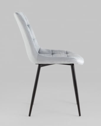 Стул Флекс Нев велюр пыльно-голубой 2шт / New_4