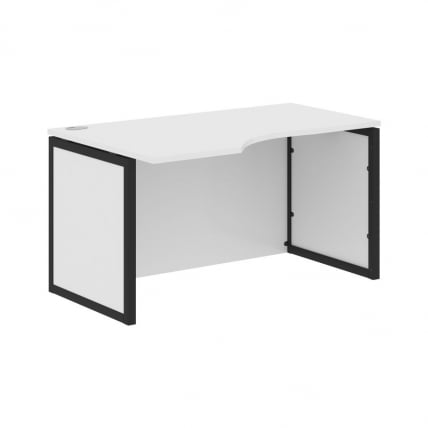 Стол письменный левый КСТЕН-КП КСКПCЕТ 149Х Л Белый Антрацит / XTEN-QP XQPCET 149H L_0