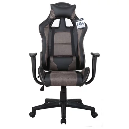 Кресло компьютерное БРАБИКС ГТ Расер ГМ-100 Черный-коричневый / BRABIX GT Racer GM-100_6