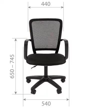 Кресло для оператора Чаирман 698ЛТ Синий / Chairman 698LT_3