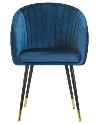 Стул обеденный ДОБРИН МАРЙ Синий велюр 1922-20 / DOBRIN MARY_5