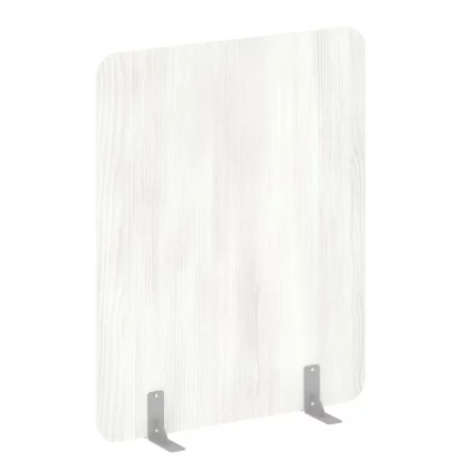 Перегородки на металлических опорах на фетровых подпятниках Р-лине ДП.Ф-120-150 Снежная Патина / R-line DP.F-120-150_0