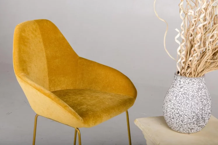 Стул полубарный Кент (ПБ) Грин/Линк Золото / Kent_2