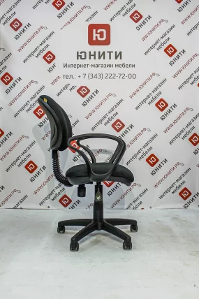 Кресло офисное СН-682 выставочный образец ДЖП 15-2 Черный / JP_1
