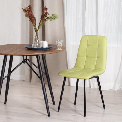 Стул CХИЛЛЙ МАКС ткань/металл, 45 х 54 х 90 см , фисташковый 64/черный / CHILLY MAX_8