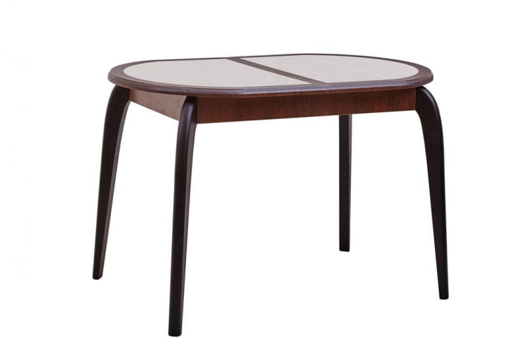 Опора деревянная ЗД 05 плавный изгиб венге / ZD_1