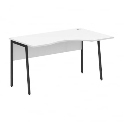 Стол эргономичный правый ИМАГО Плус СА-2П(Пр) Белый Антрацит / IMAGO Plus СА-2P(Пр)_0