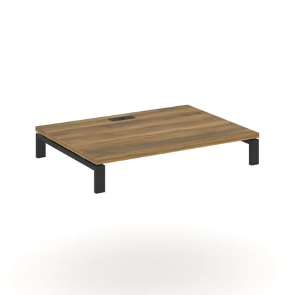 Стол надставка на две опорные тумбы CОНCЕПТ CН.ОСН-005 Сандал Янтарный Черный / CONCEPT CN.OSN-005_0