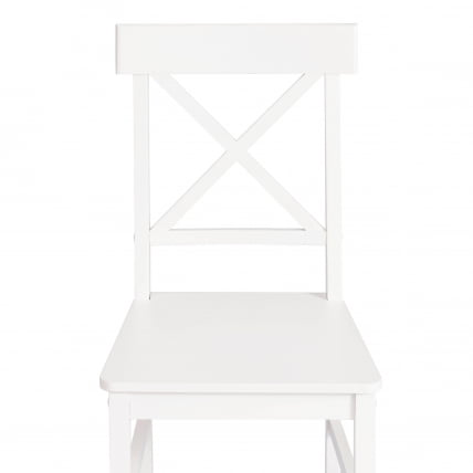 Обеденный комплект Хадсон (стол + 4 стула)/ Худсон Дининг Сет (мод.0102) МДФ/тополь/меламин, стол: 118х74х73 см, стул: 42,5кс46,5кс93,5 см, Вхите (белый) / Hudson Dining Set (mod.0102) 42,5x46,5x93,5 White_6