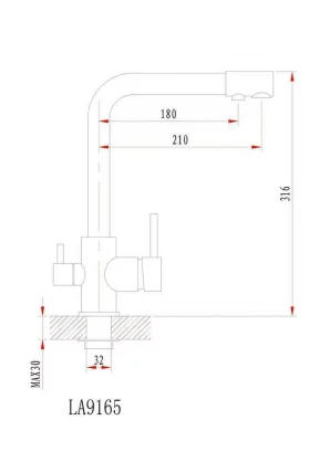 Кухонный смеситель ГРАНУЛА 2015 Базальт / GRANULA_1