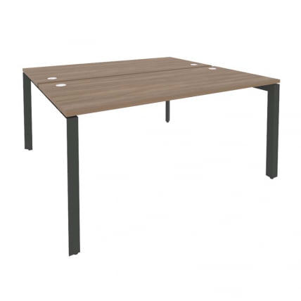 Рабочая станция на П-образном м/к ОНИКС О.МП-Д.РС-2.4.7 Дуб Аризона/Антрацит / ONIX O.MP-D.RS-2.4.7_0