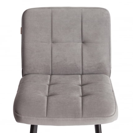 Полубарный стул Медео/Медео велюр, серый, 29, 42х56х102 см / Medeo/Медео_5