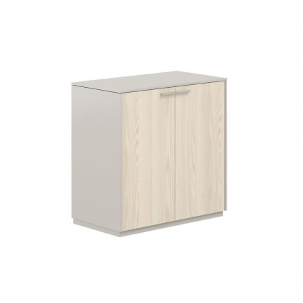 Шкаф низкий Атлас НЗ-0314.ГС.ЙН Серый камень Ясень Наварра / Atlas NZ-0314.GS.YN_0