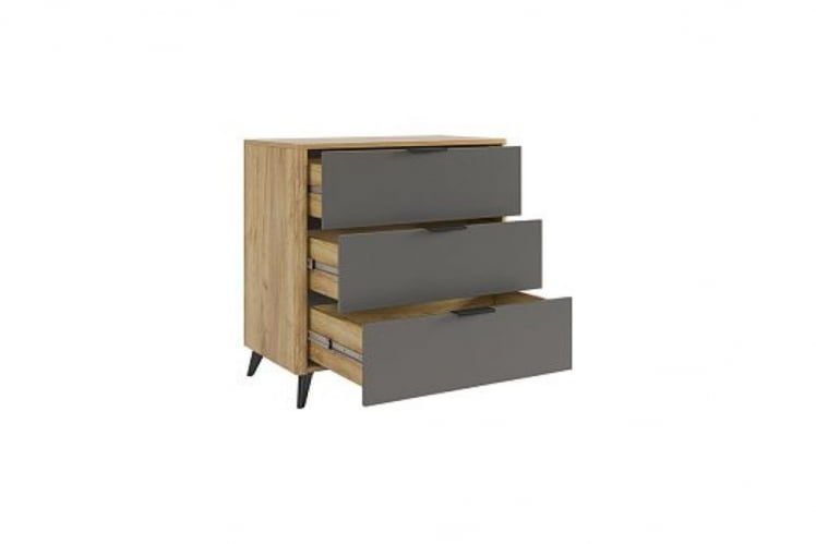 Комод Адам МСА-02 дуб крафт золотой/графит / MSA-02_1