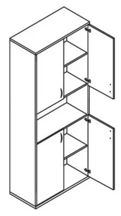 Шкаф СТ-1.5 Белый_1