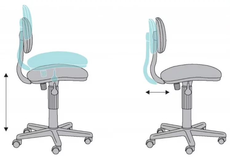 Кресло детское Бюрократ CХ-В201НКС/26-31 Розовое / CH-W201NX/26-31_4