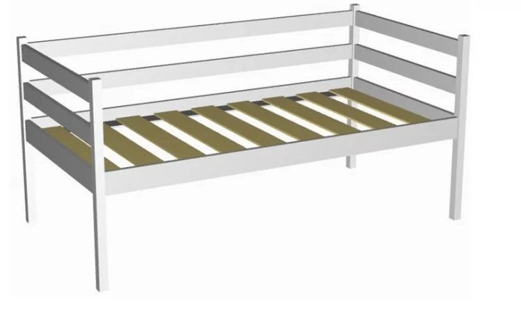 Кровать детская РооРоом ВК-9 Белая / RooRoom VK-9_0