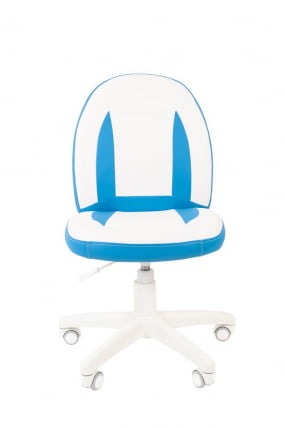 Детское кресло CХАИРМАН КИДС 122 Белый-голубой / CHAIRMAN KIDS_1
