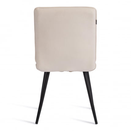 Стул обеденный Свеет флок , 46х55х88, молочный/черный, 4 / Sweet_3